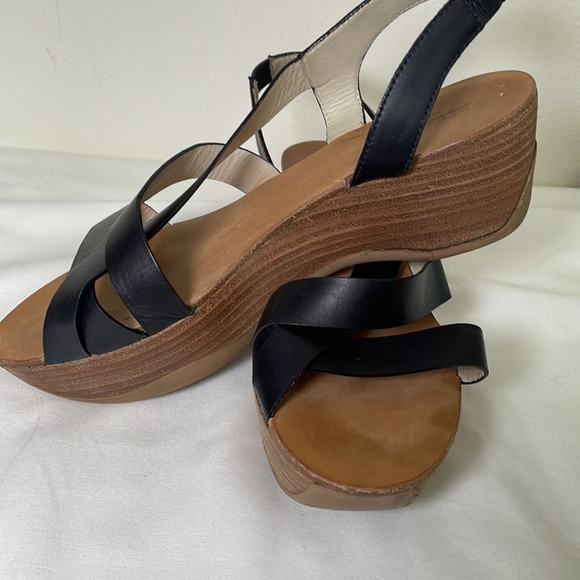 Jil Sander platform scrappy wedge heels sandals - Picture 2 of 8